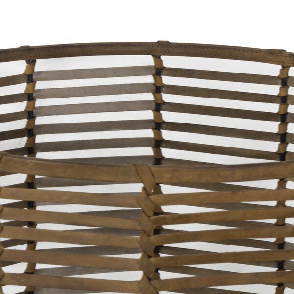 Finn Leather Basket Large